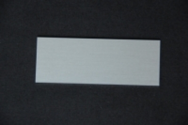 SCHWEIZER 86x32x0,8mm Kunststoff schwarz ODER weiss