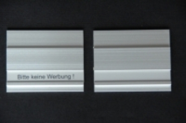 SWISS BOX Deluxe Pub 64x32mm Alu farblos eloxiert
