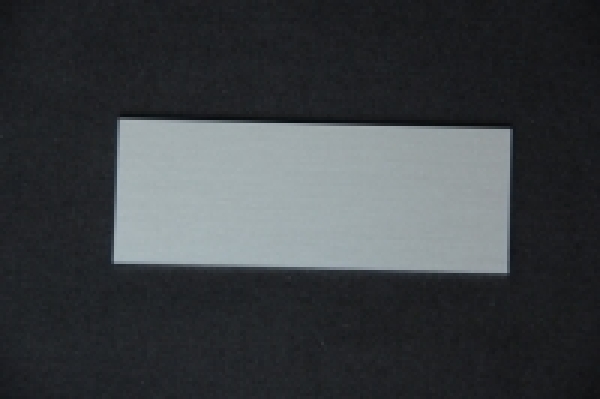 SCHWEIZER 86x32x1.6 mm Kunststoff alufarbig