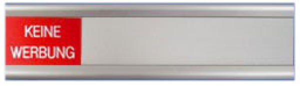 ALUMHAUS 80x20x1.5mm Alu farblos eloxiert