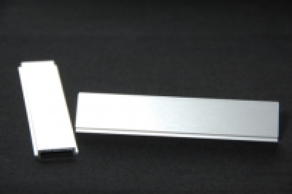 SCHWEIZER 110x20mm "Schiene" Alu farblos eloxiert